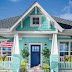 Coastal Blue Exterior Paint Colors : Serene and classic paint colors for the interiors of home by benjamin moore and sherwin william.