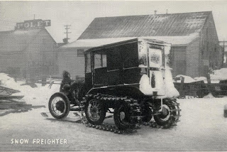 Snow tracks for cars