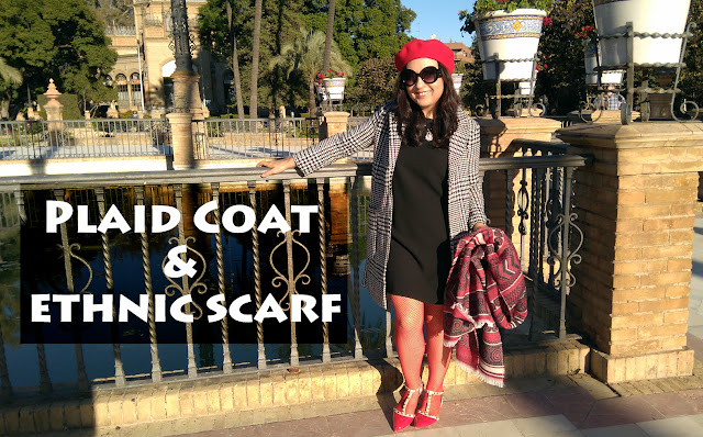 Plaid-Coat_ethnic-scarf