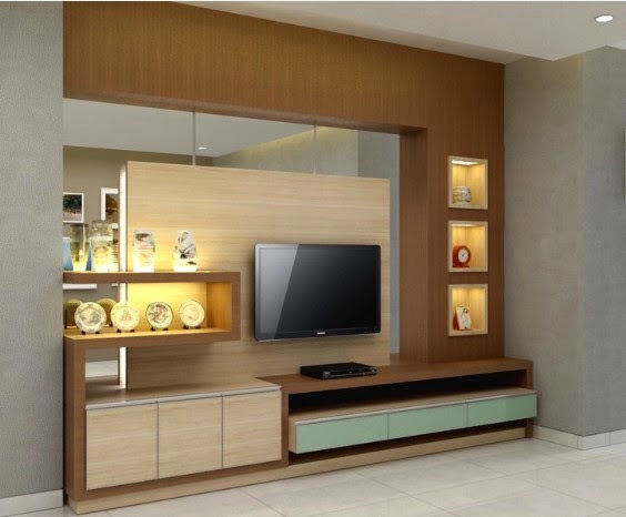  Rak  TV  Dinding  Moderen Minimalis  Simpati Furniture