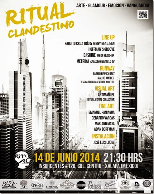 CARTEL PRENSA RITUAL CLANDESTINO 2014