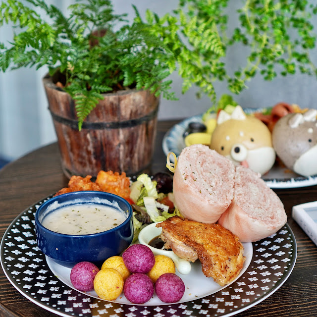 台南中西區美食【豆弄．手作】梅釀雞腿豆弄大早餐