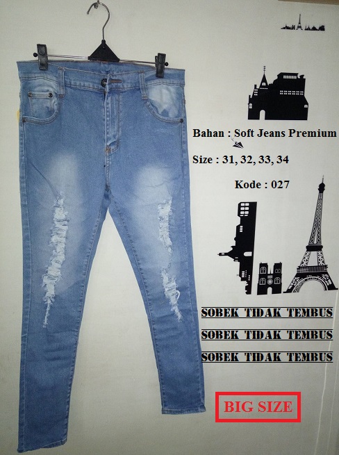 Jual Celana  Jeans Robek  Wanita Murah