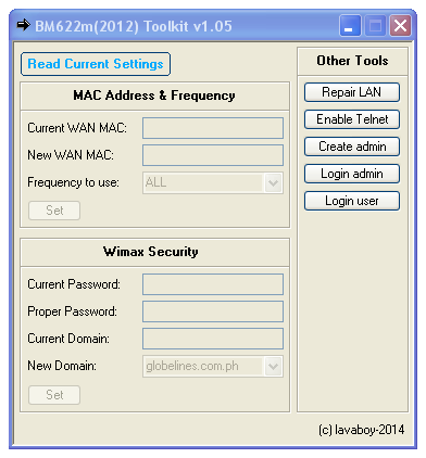 BM622M Mac Changer Toolkit