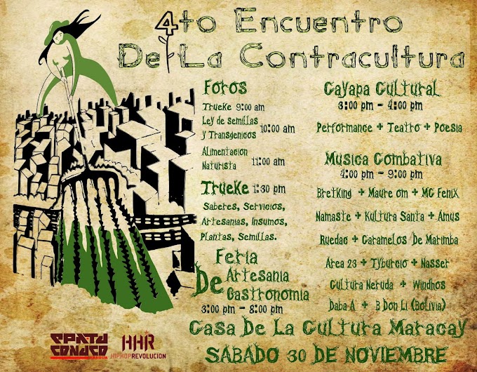 4to Encuentro de La Contacultura en Maracay.