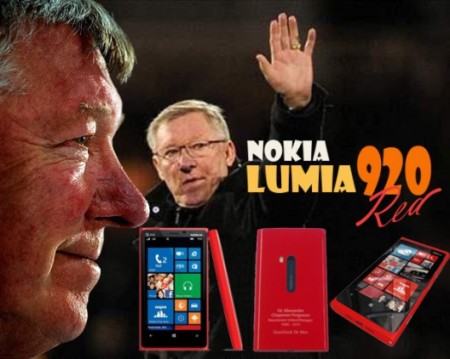 Nokia Lumia 920 Special Edition,Sir Alex Ferguson