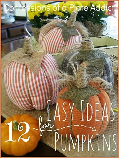CONFESSIONS OF A PLATE ADDICT 12 Easy Ideas for Pumpkins