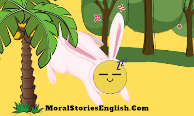 The Hare and The Tortoise Story in English with Moral