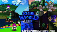 CubeWorld Texture Pack for Minecraft 1.6.2/1.6.1