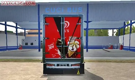 mod truck isuzu nmr71 box freezer