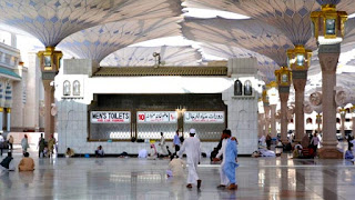 Tempat Berwudlu Pria Masjid Nabawi