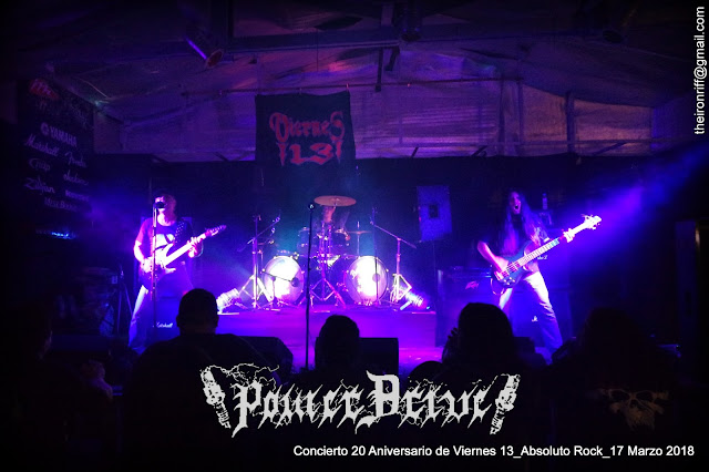 Powerdrive - 20 Años de Heavy Metal en Paraguay - Concierto 20 Aniversario de Viernes 13