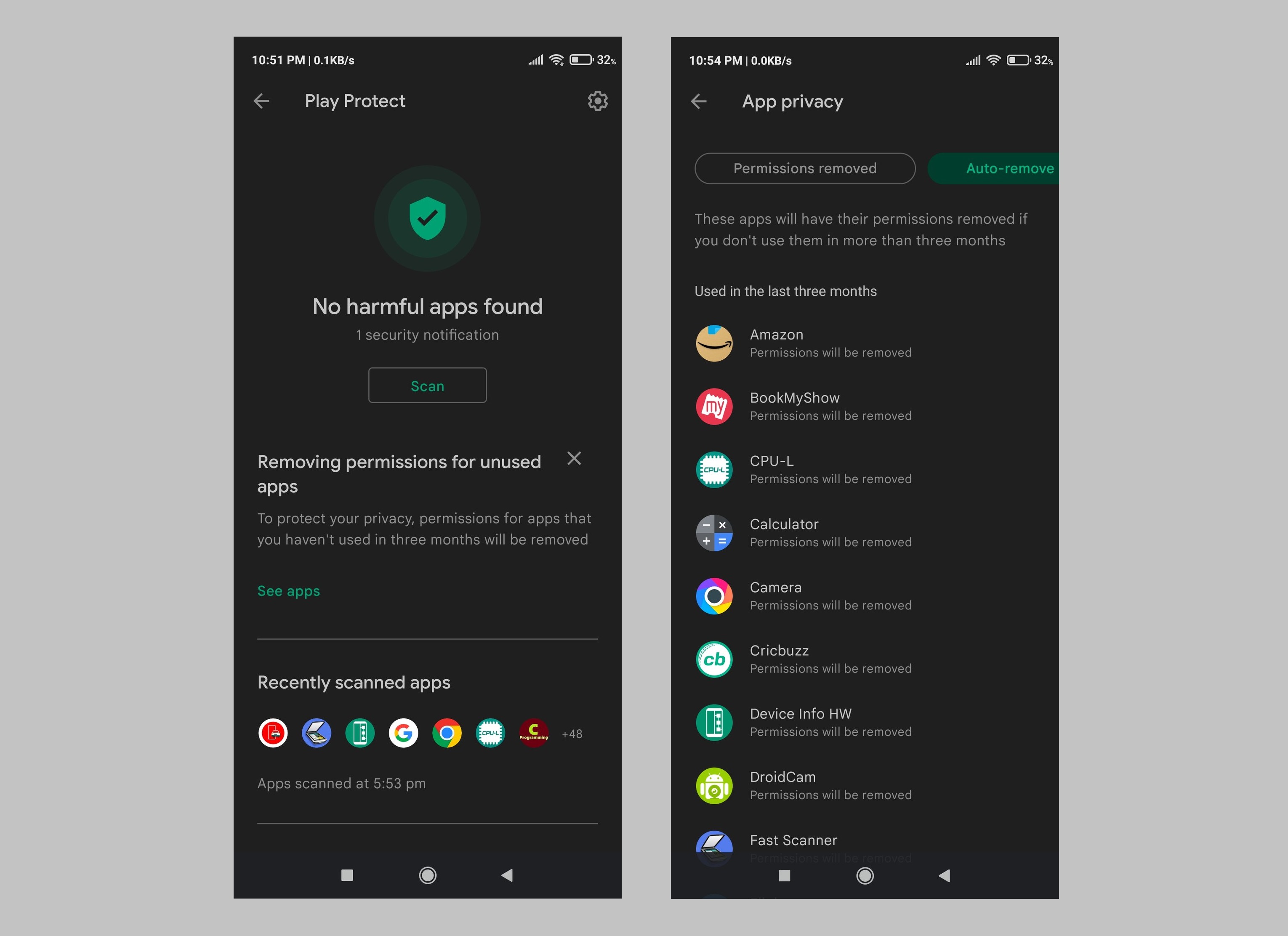 Some Android 10 phones are getting Dark mode for the Google Play