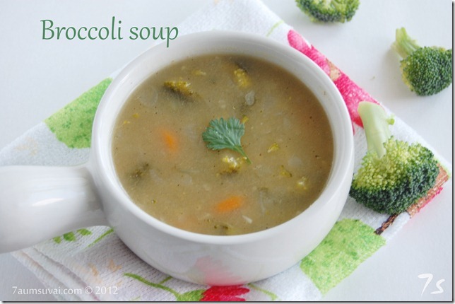 Broccoli soup
