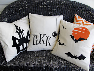 Decorative Halloween pillows