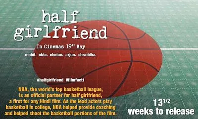 half girlfriend first look poster