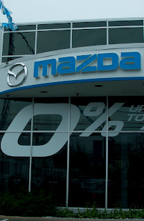Mazda 0% interest advertising