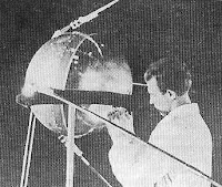 Sputnik 1, primer satelite artificial de la tierra enviado al espacio por los Sovieticos el 4 de octubre de 1957