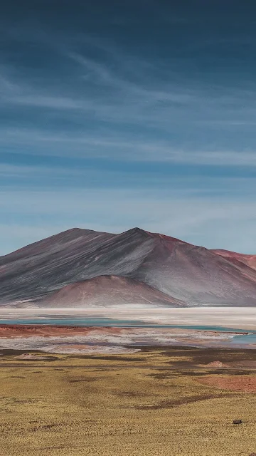 Wallpaper Landform, Sky, Mountain, Peak