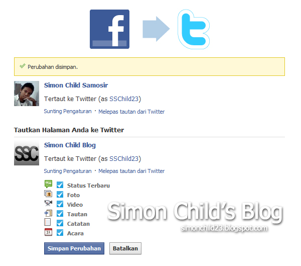 bagi tautan otomatis ke twitter, bagi tautan facebook ke twitter, share posting facebook ke twitter