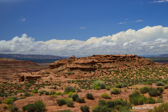 Horseshoe Bend, colinas de los ancantilados - Arizona, por El Guisante Verde Project