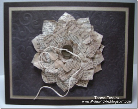 Dictionary Flower