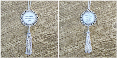 tassel necklace quote jewellry jewelry jane austen pride and prejudice anne of green gables lm montgomery