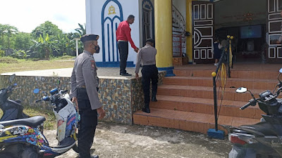 Sat Samapta Polres Kepulauan Tanimbar Rutin Patroli di Sejumlah Gereja