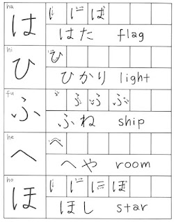 ガルトポン: CARA MENULIS HURUF HIRAGANA