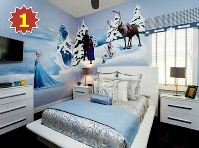 model kamar tidur frozen terbaru