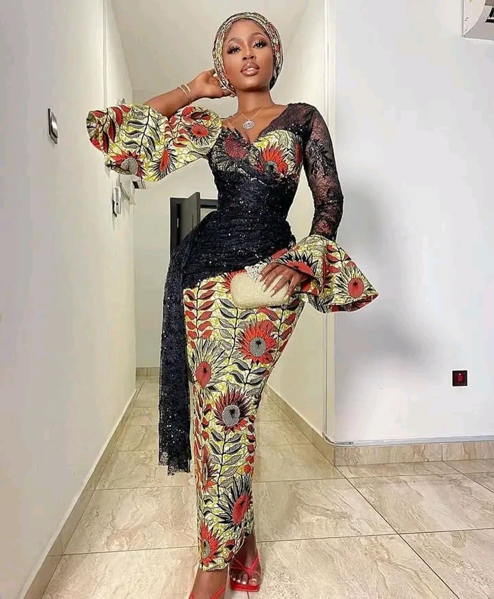 Ankara styles long gowns