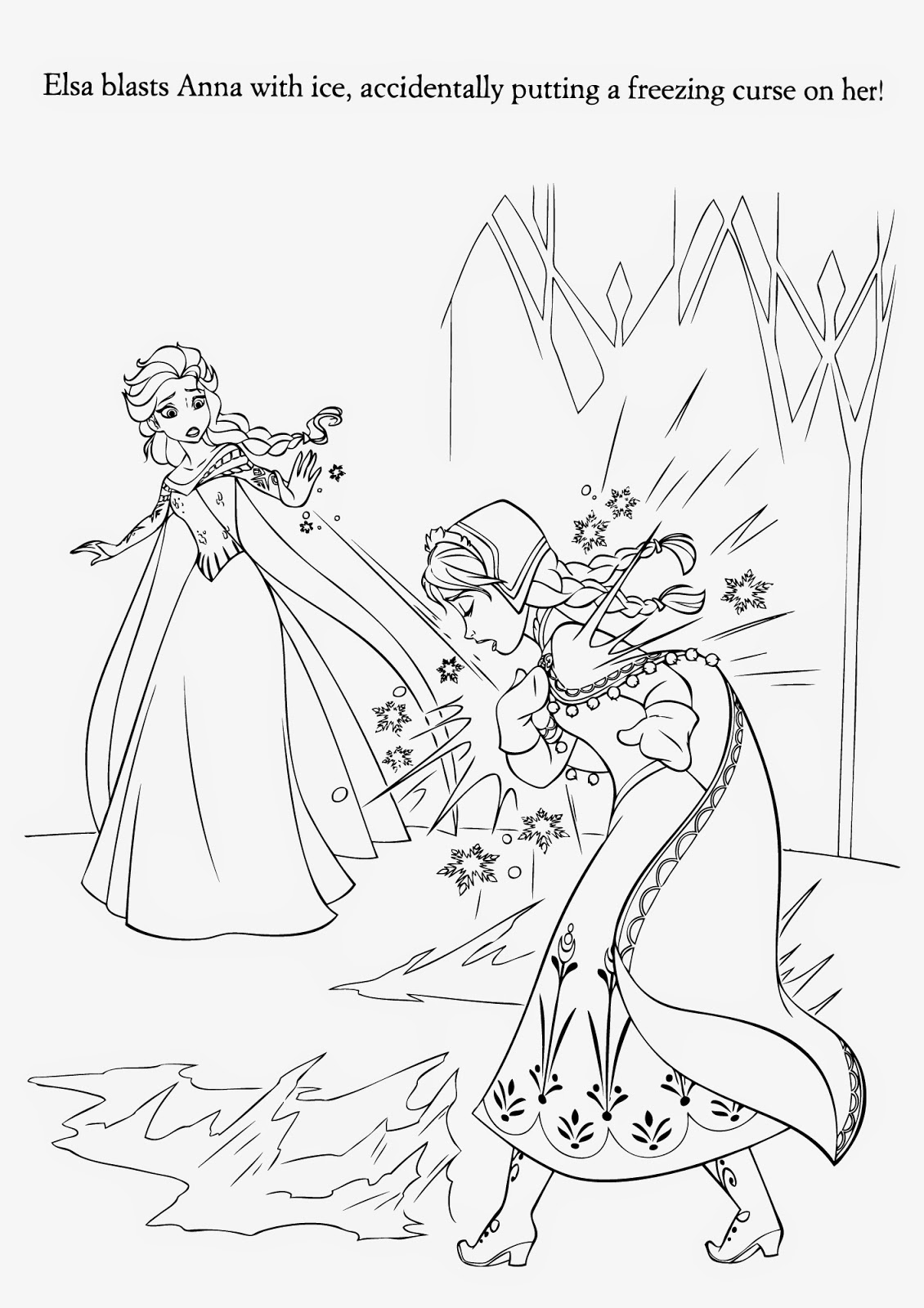 Download 15 Beautiful Disney Frozen Coloring Pages Free ~ Instant ...