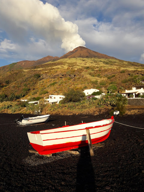île Stromboli volcan