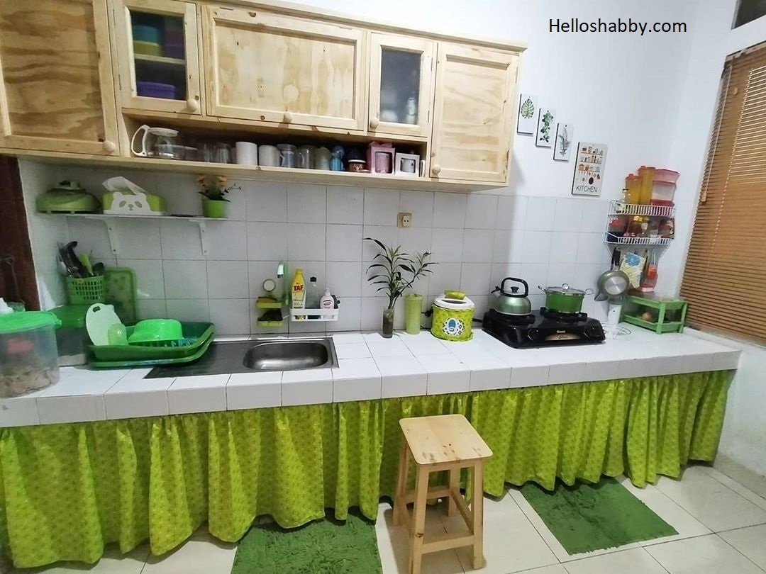 Inspirasi Desain Dapur Hijau Yang Menyenangkan HelloShabbycom Interior And Exterior Solutions