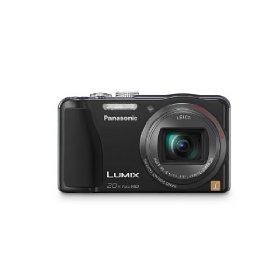 Panasonic Lumix ZS20 14.1 MP High Sensitivity MOS Digital Camera with 20x Optical Zoom (Black) 