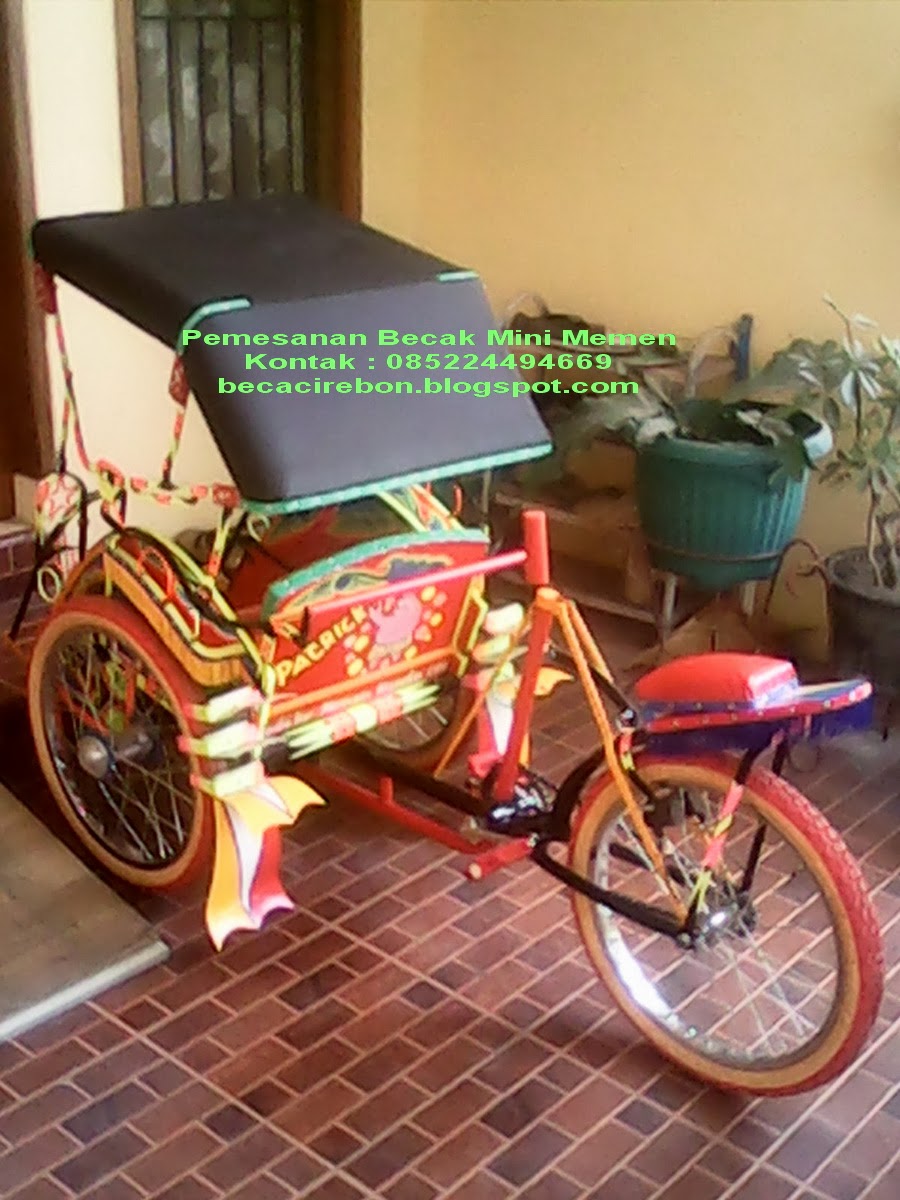 ! Beca Cirebon: Gambar Becak Mini Memen Oktober 2013 For Sale