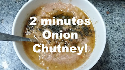 onion chutney in 2 minutes, simple onion chutney, easy onion chutney recipe, make onion chutney, best onion chutney, easy onion chutney, homemade onion chutney recipes, how to make onion chutney, 2 minutes onion chutney