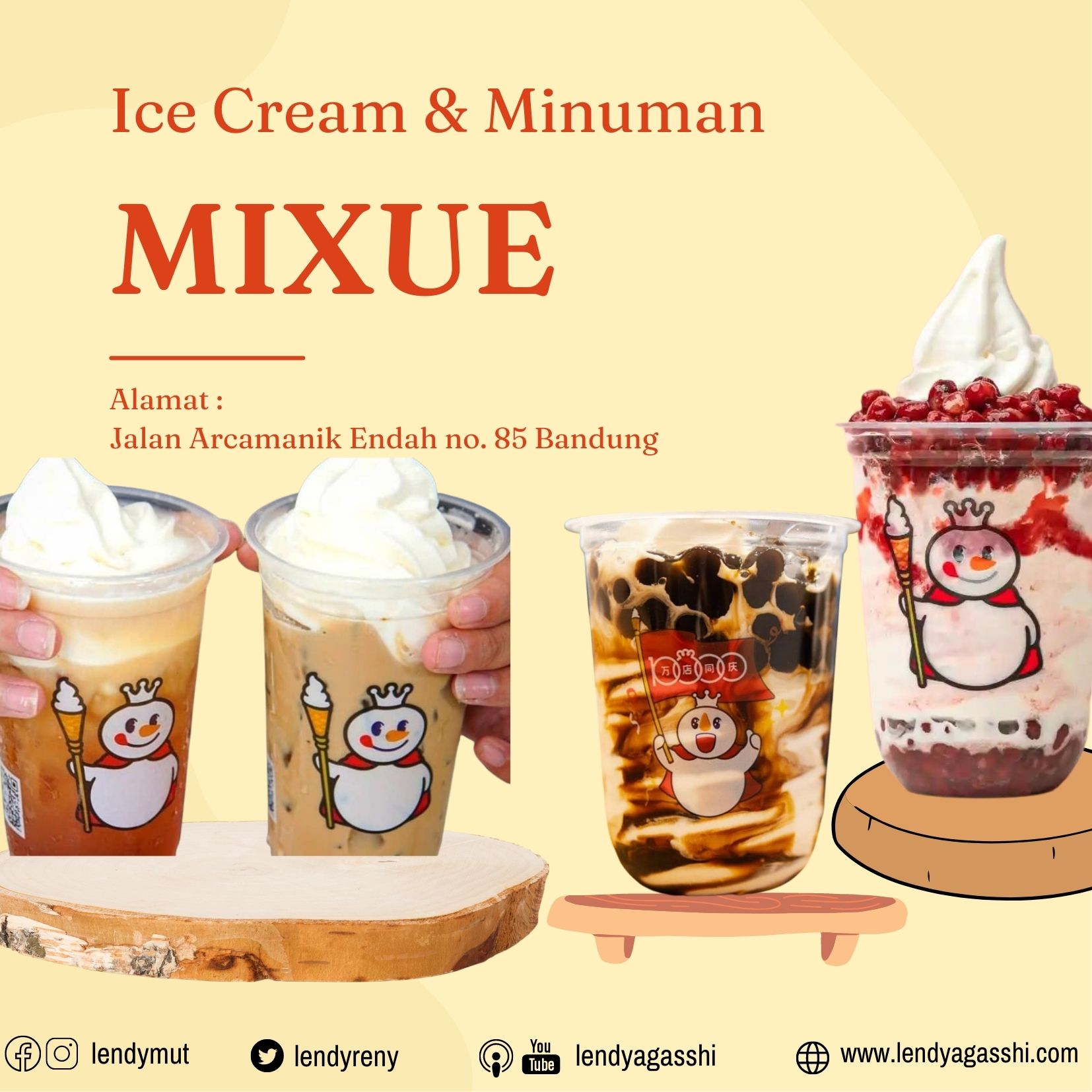 Menu Minuman : Mixue Arcamanik Endah