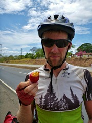 Tasting the fruit a second time, eww.