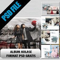 Download Pre Wedding Album Kolase Gratis Format PSD ...