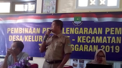 Desa Gaga Laksanakan Pembinaan Serta Ekspos Realisasi APBDes 2019