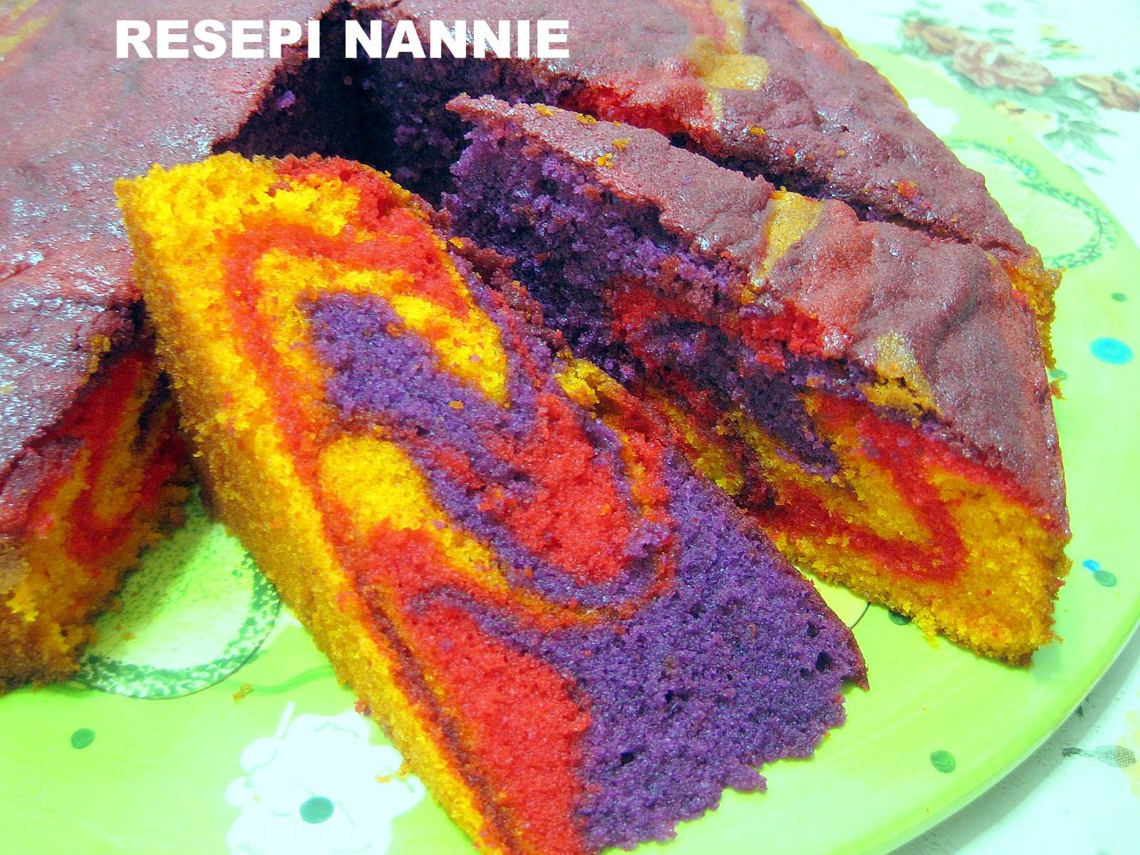 Kek Pelangi Resepi Cake Ideas and Designs