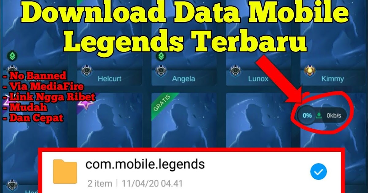 Cara Download Data Ml Terbaru 2020 Alko Yendra