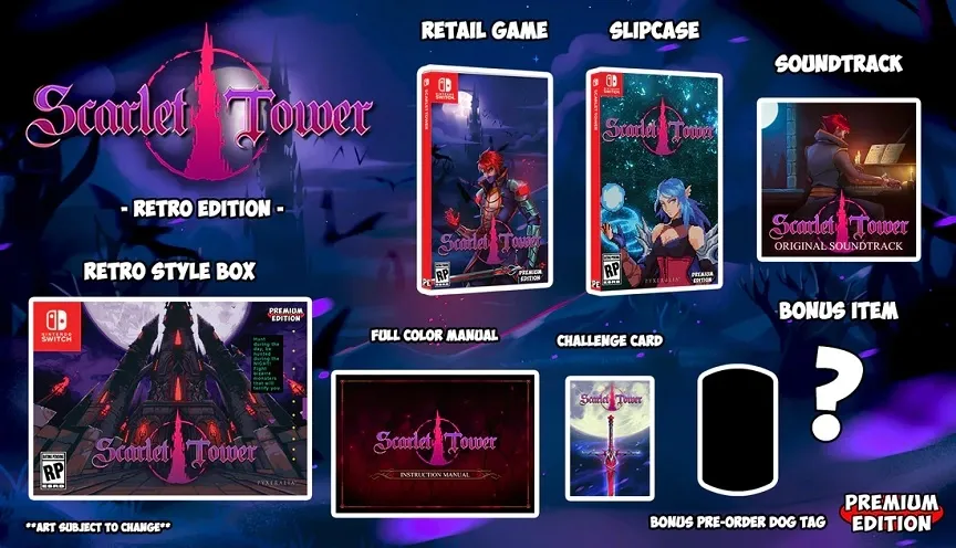 Scarlet Tower Retro Edition - Nintendo Switch