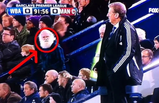 Santa Claus spotted in WBA-Man City game