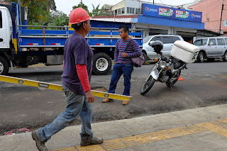 construction worker in Santiago de Puriscal