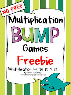 https://www.teacherspayteachers.com/Product/Multiplication-Games-828903