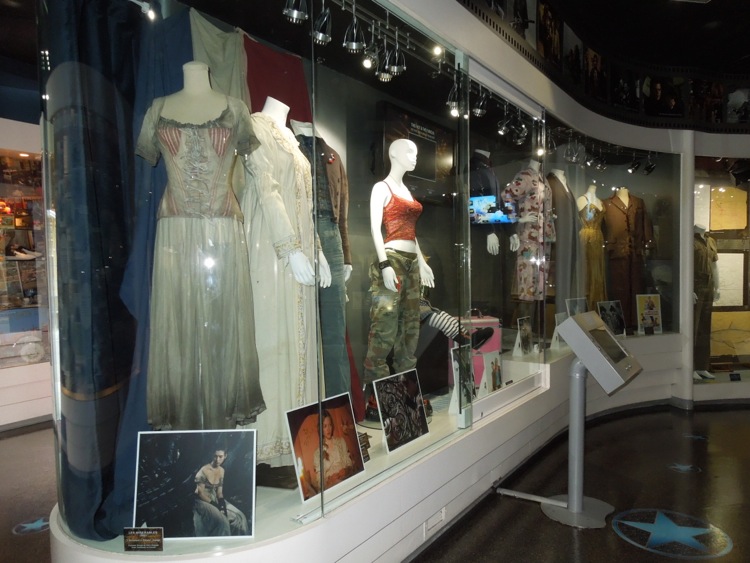 Universal Studios movie costume exhibit