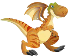 dragon t-rex adulto