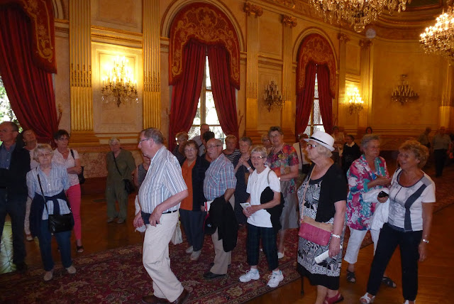 CCAS de Luzarches visite de l'Assemblée Nationale